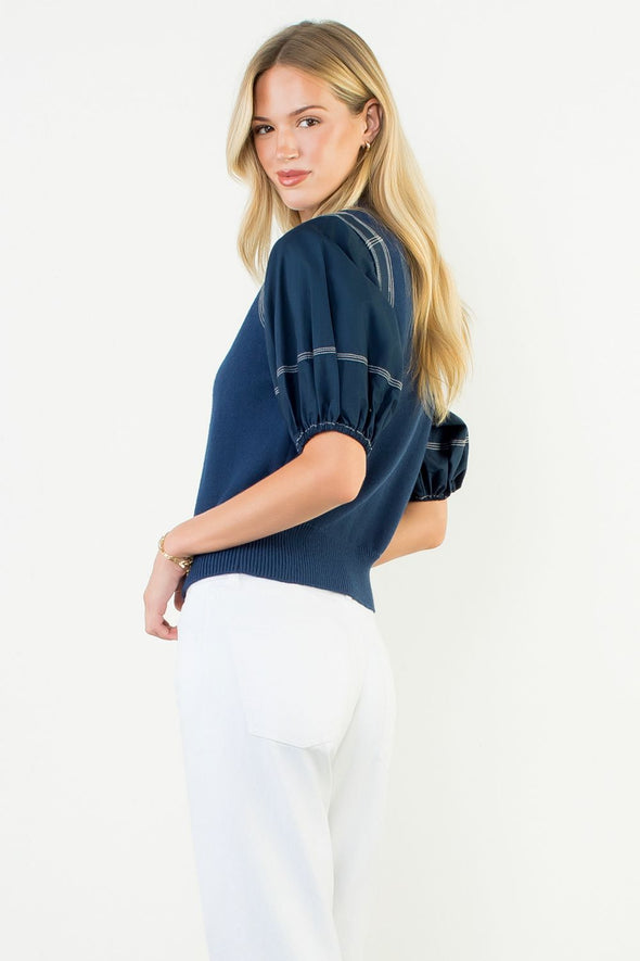HALI TOP - NAVY