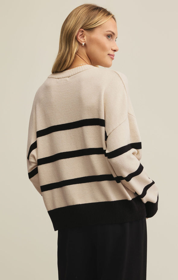 JORDANE STRIPED SWEATER