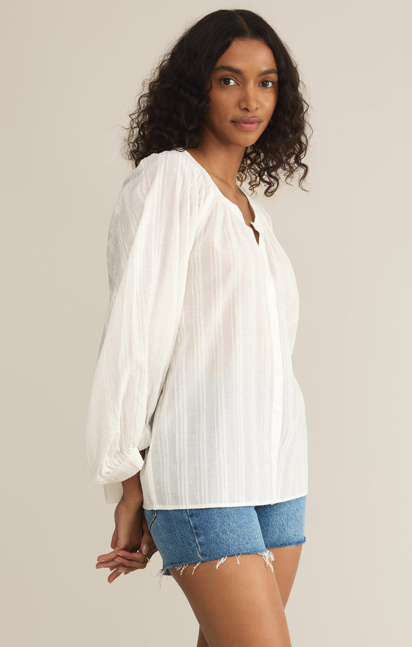 WREN BUTTON UP BLOUSE