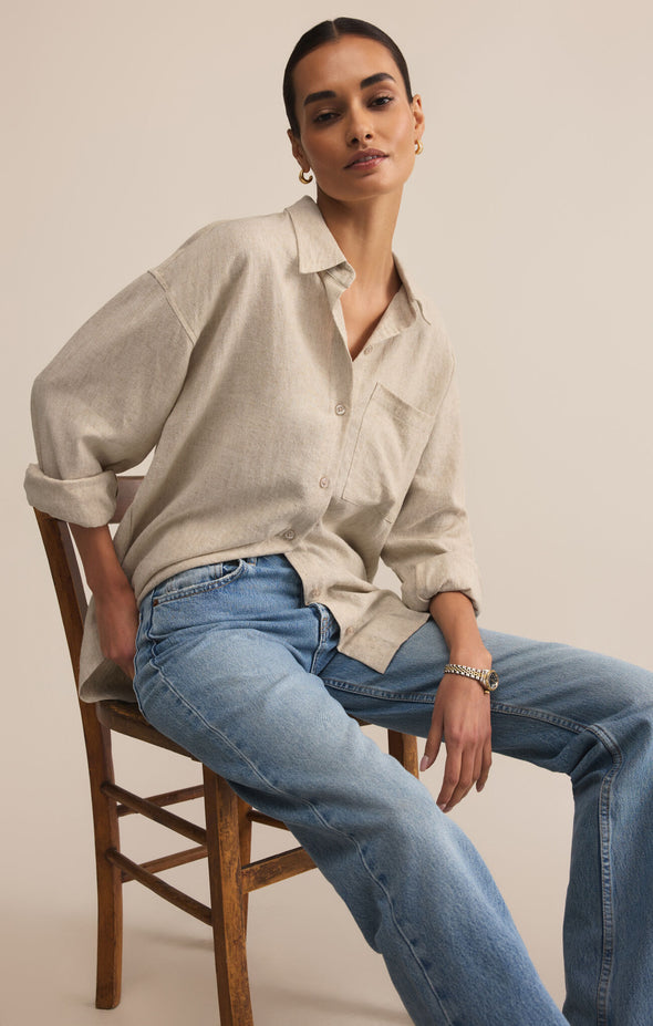 ALFIE BUTTON UP SHIRT