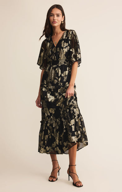 KIERA JACQUARD DRESS