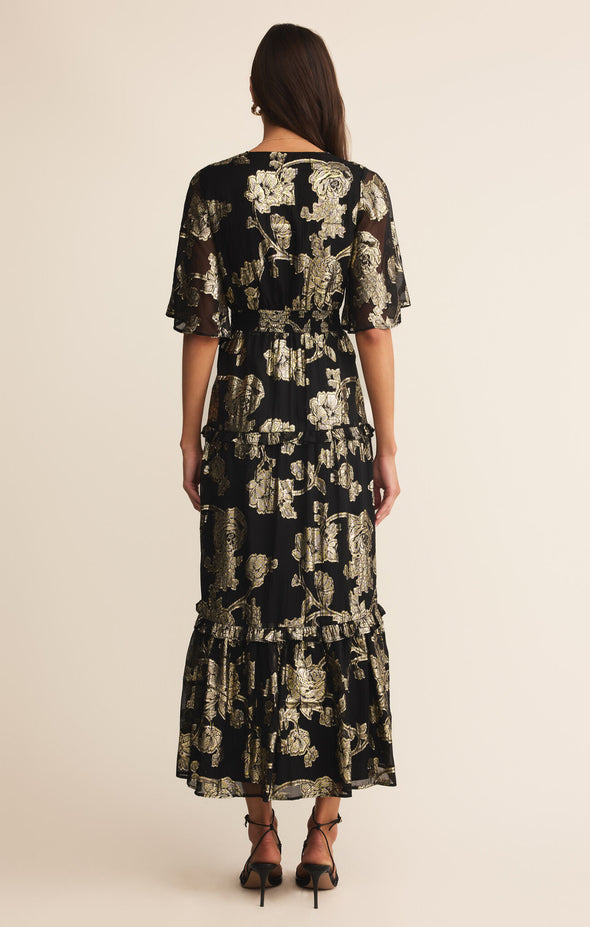 KIERA JACQUARD DRESS