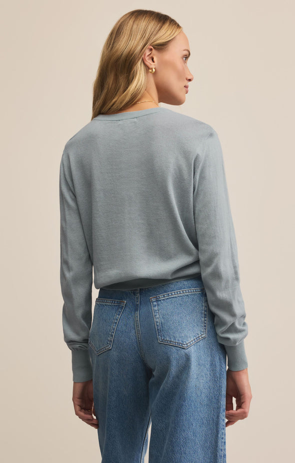 PERFECT LAYER SWEATER - LIGHT BLUE
