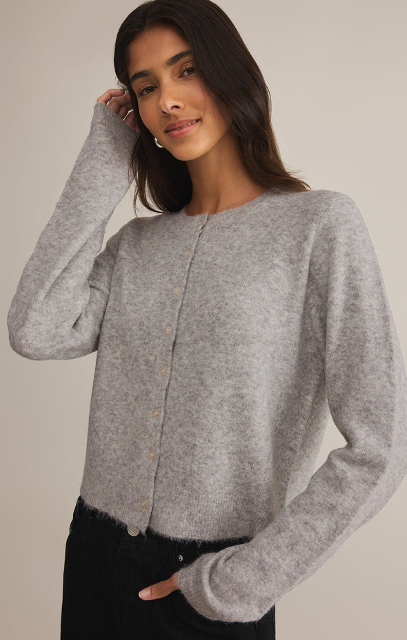 MEDINA CARDI - LIGHT GREY