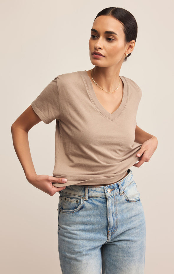 WEEKDAYS V-NECK TEE